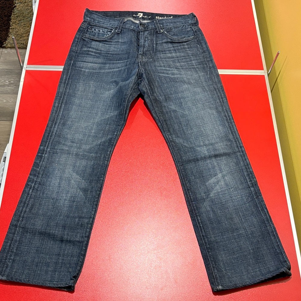 Men's Seven straight leg jeans